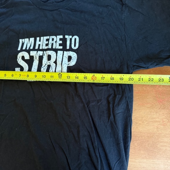 Im Here to strip electrical Wires- Mens Large Electrician Funny Shirt - Picture 6 of 8